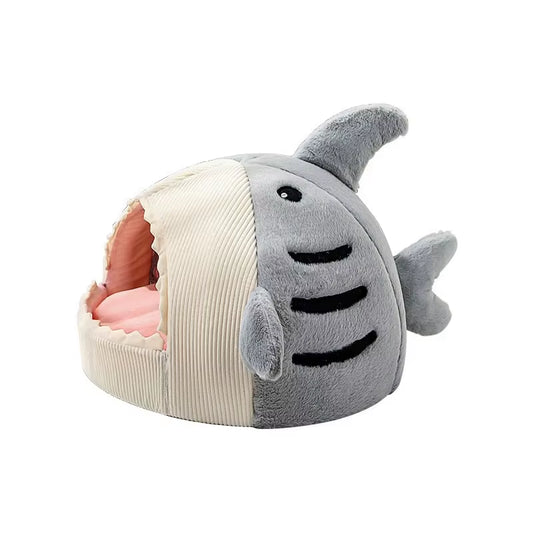 Wholesale New Shark Shape Cat & Dog Nest Soft Comfortable Pet Bed for Sleep