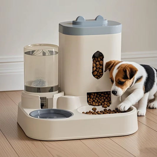Wholesale Eco-Friendly 2-In-1 Automatic Pet Feeder with Dry & Wet Separation Waterproof for Cats and Dogs
